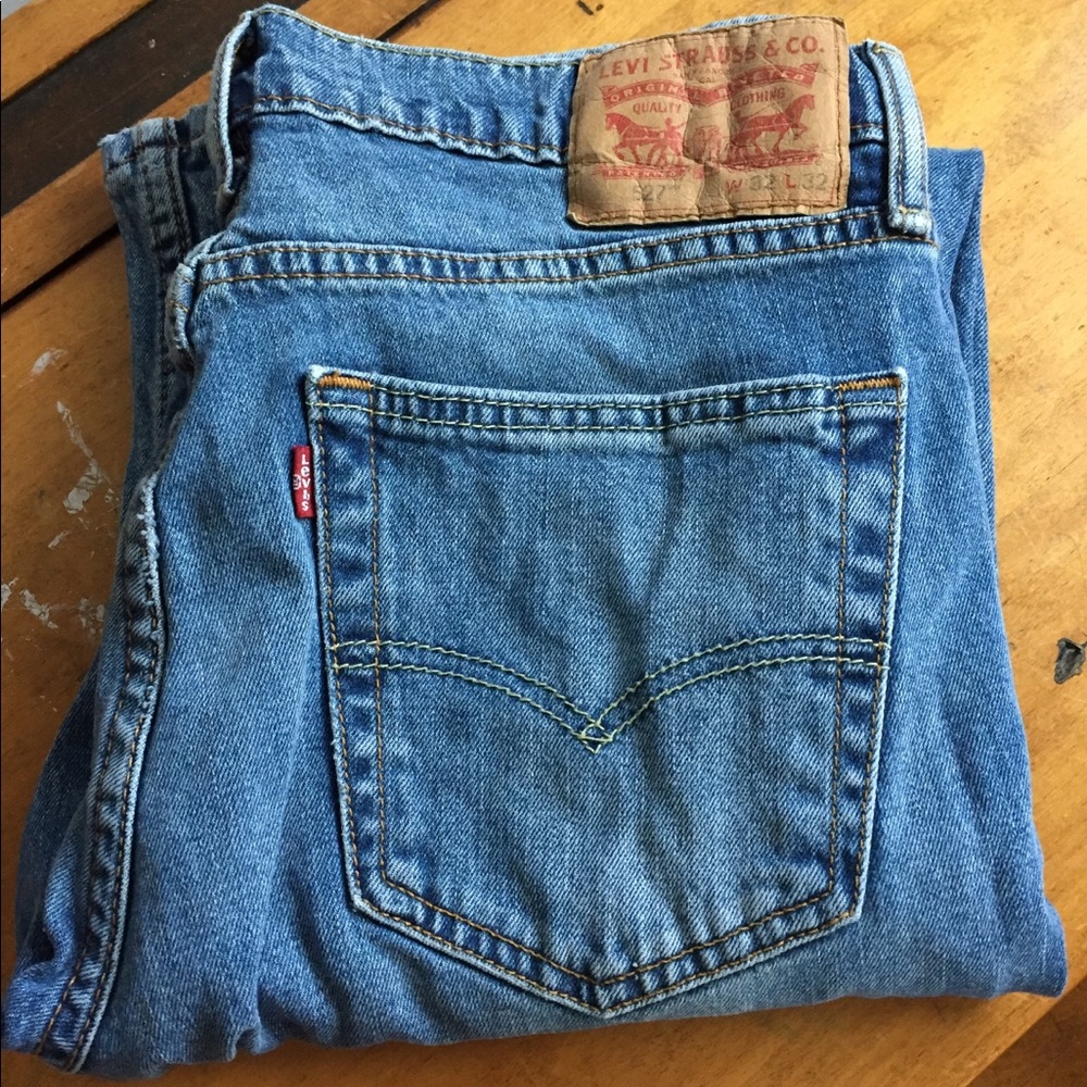 NWOT Levi’s 527 Slim Bootcut True Blue/Medium Wash